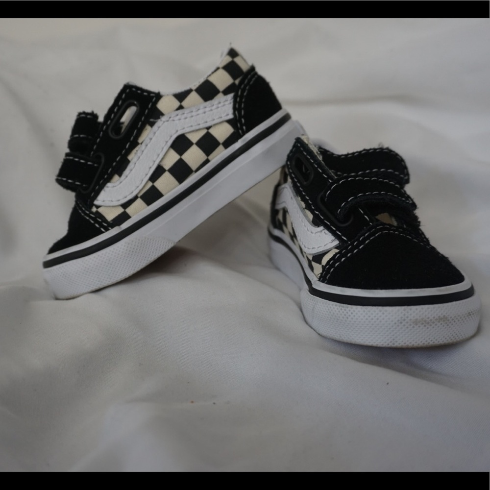 Toddler Checkered Vans